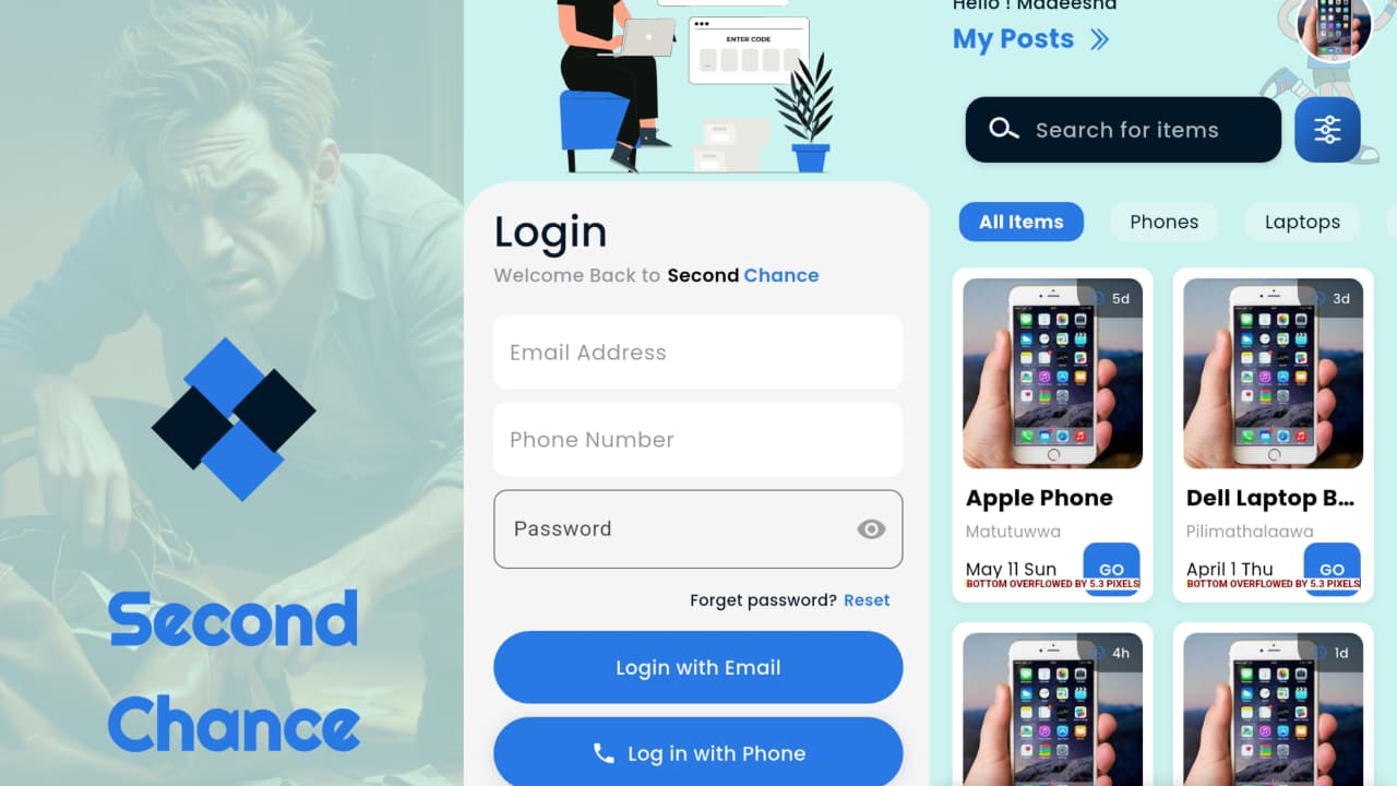 SECOND CHANCE - MOBILE APPLICATION